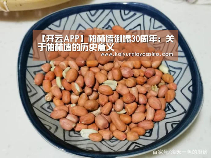 【开云APP】柏林墙倒塌30周年:关于柏林墙的历史意义(图1) 开云官方